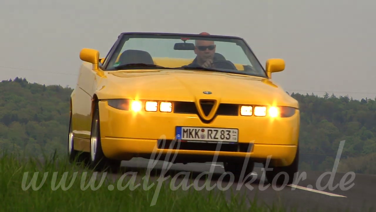 Alfa Romeo Roadster Zagato - Sportwagen vom Alfadoktor