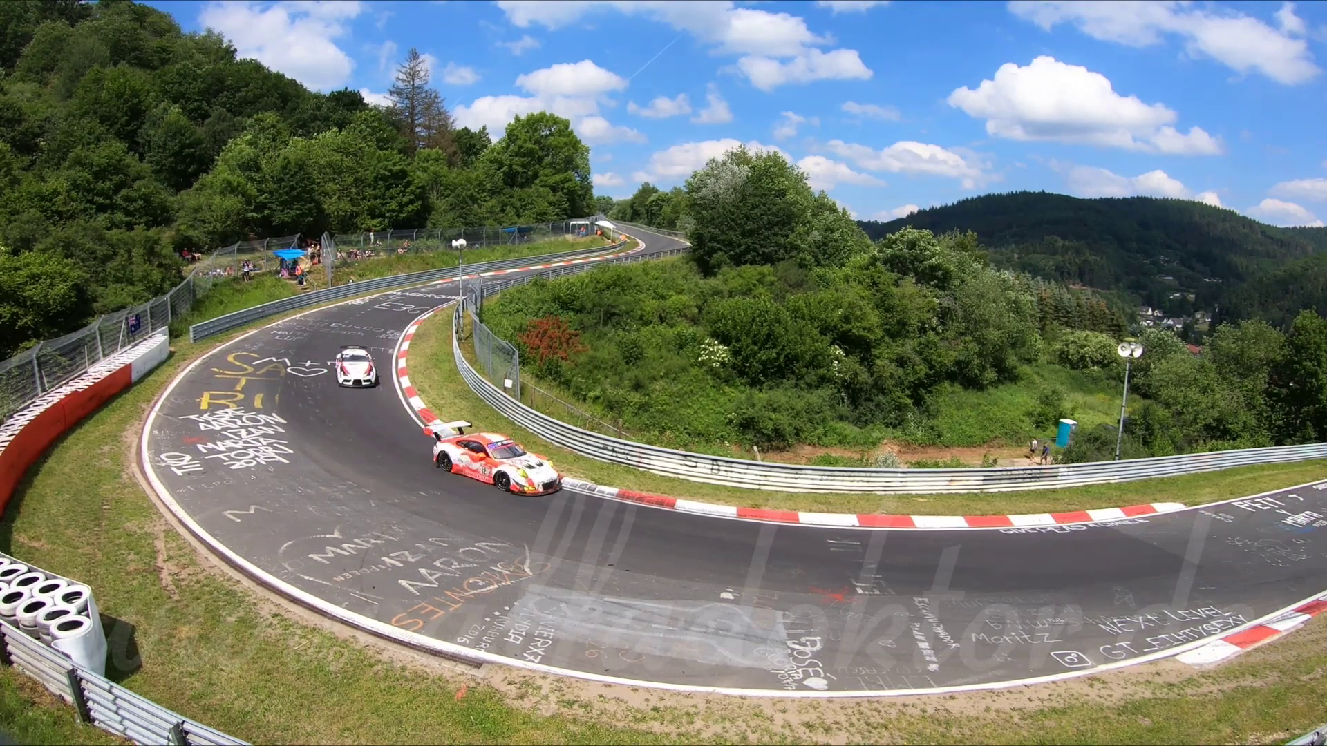 Nürburgring 24-Stunden-Rennen ADAC TOTAL Motorsport für Tourenwagen auf der Nordschleife